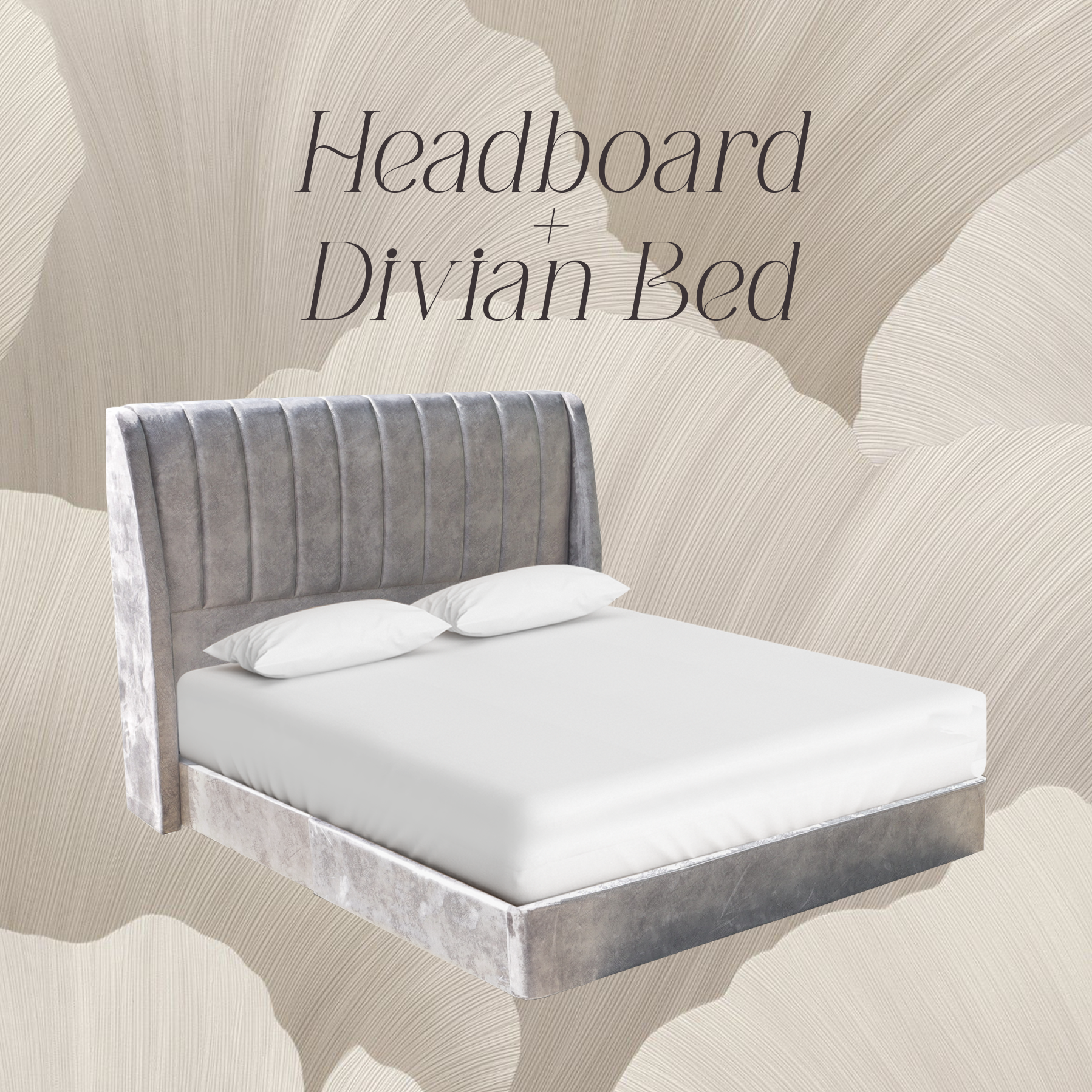 LSD405 HEADBOARD + DIVIAN BED