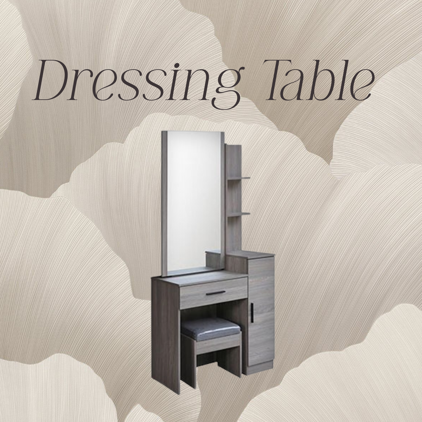 AG63 DRESSING TABLE & STOOL