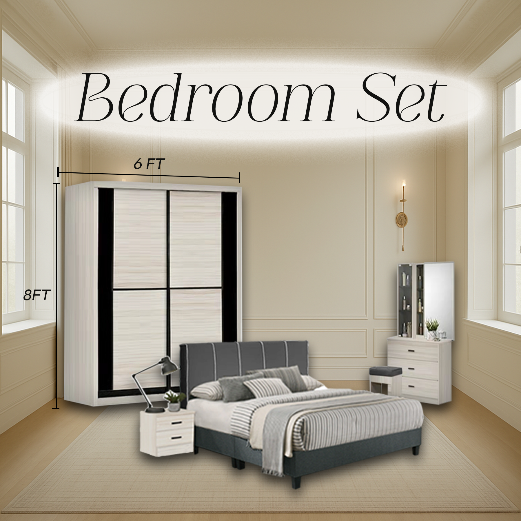WW837 BEDROOM SET