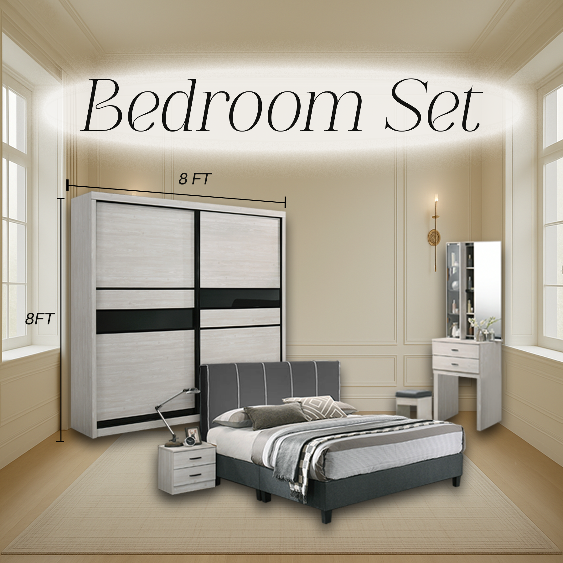WW838 BEDROOM SET