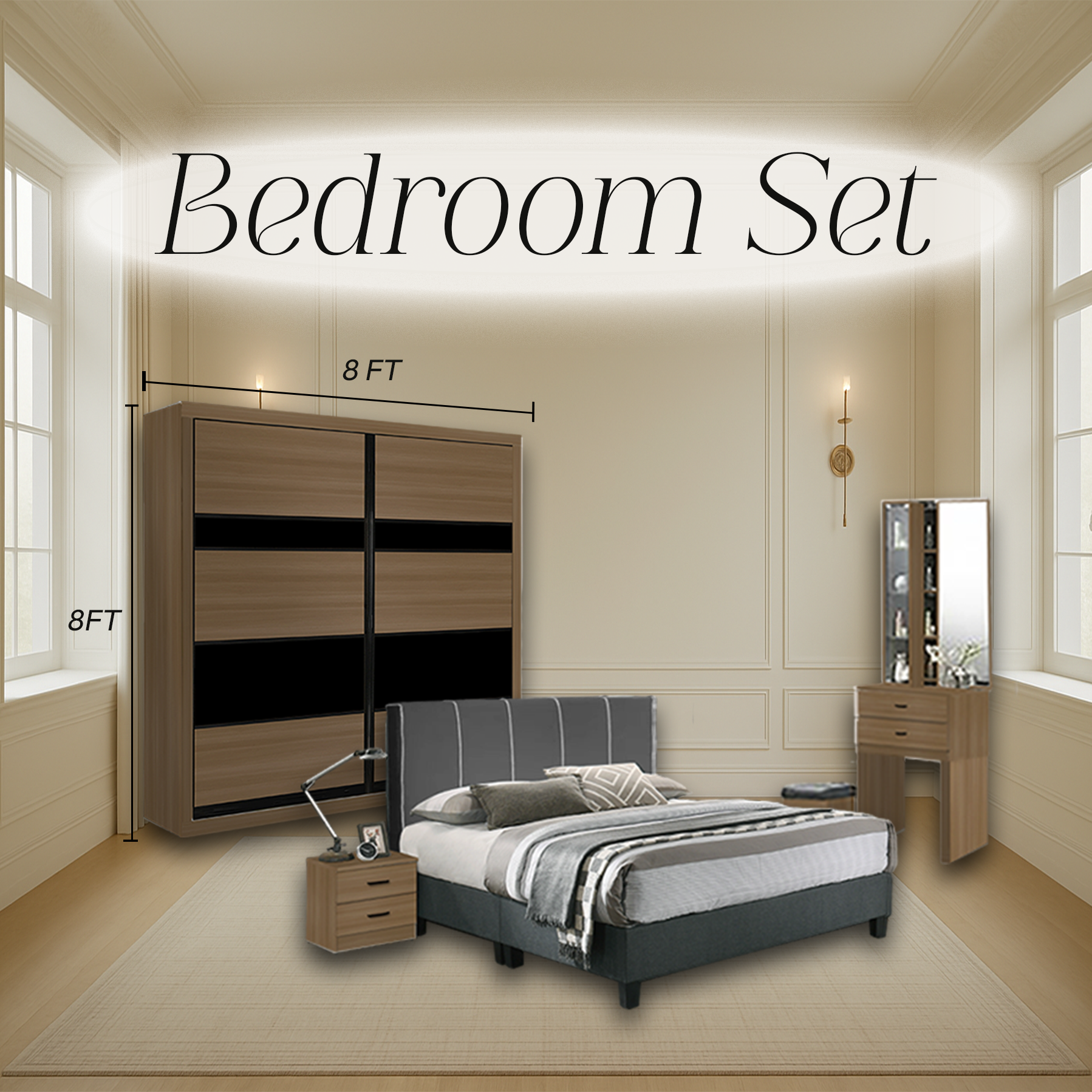 WN839 BEDROOM SET