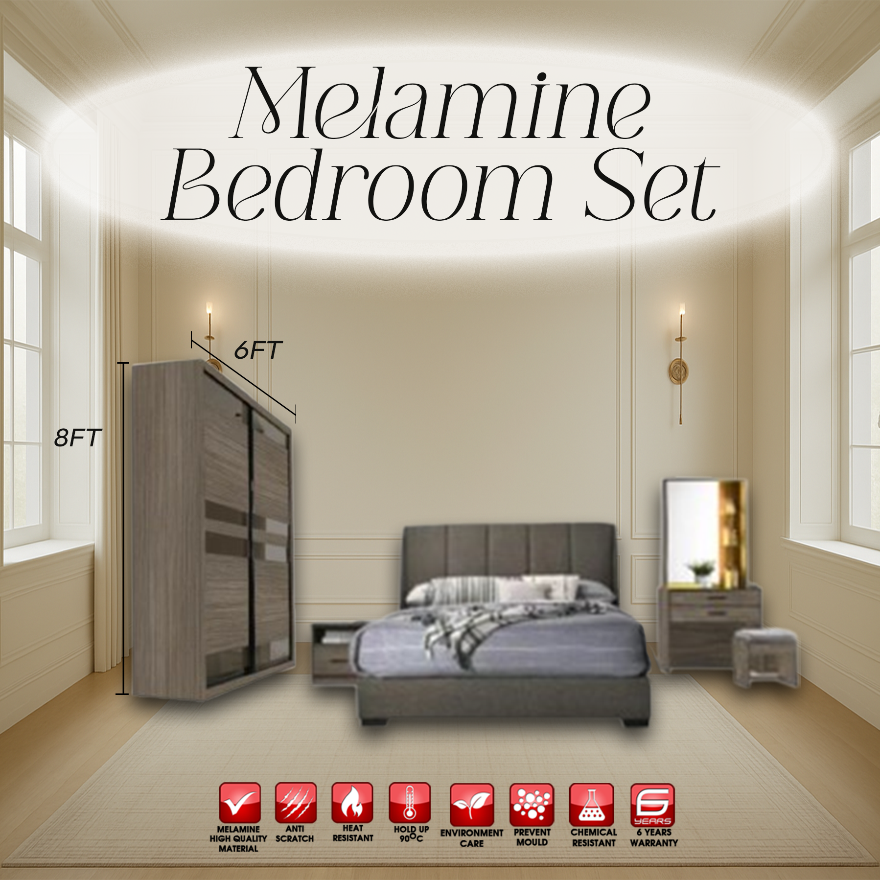 G62552 BEDROOM SET