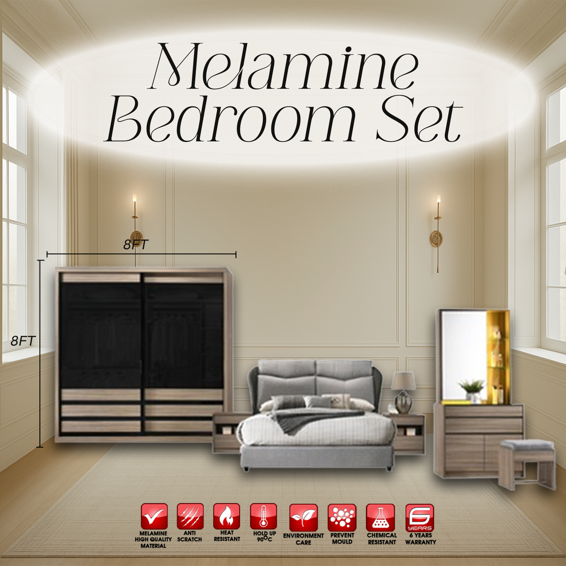 G7233 BEDROOM SET
