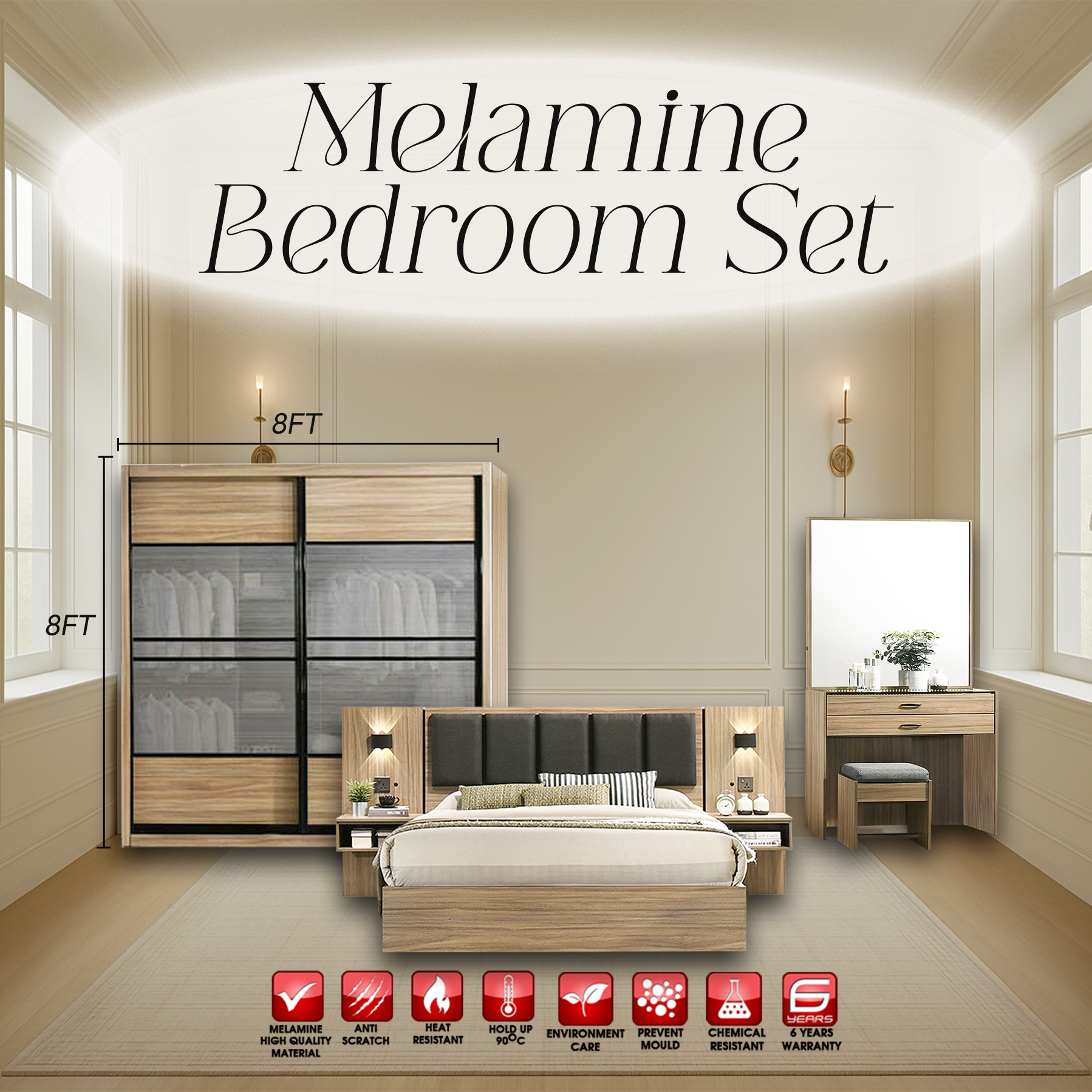 C82351 BEDROOM SET