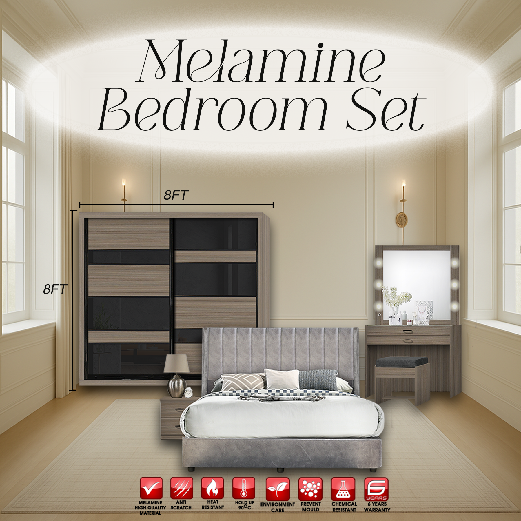 G9810 BEDROOM SET