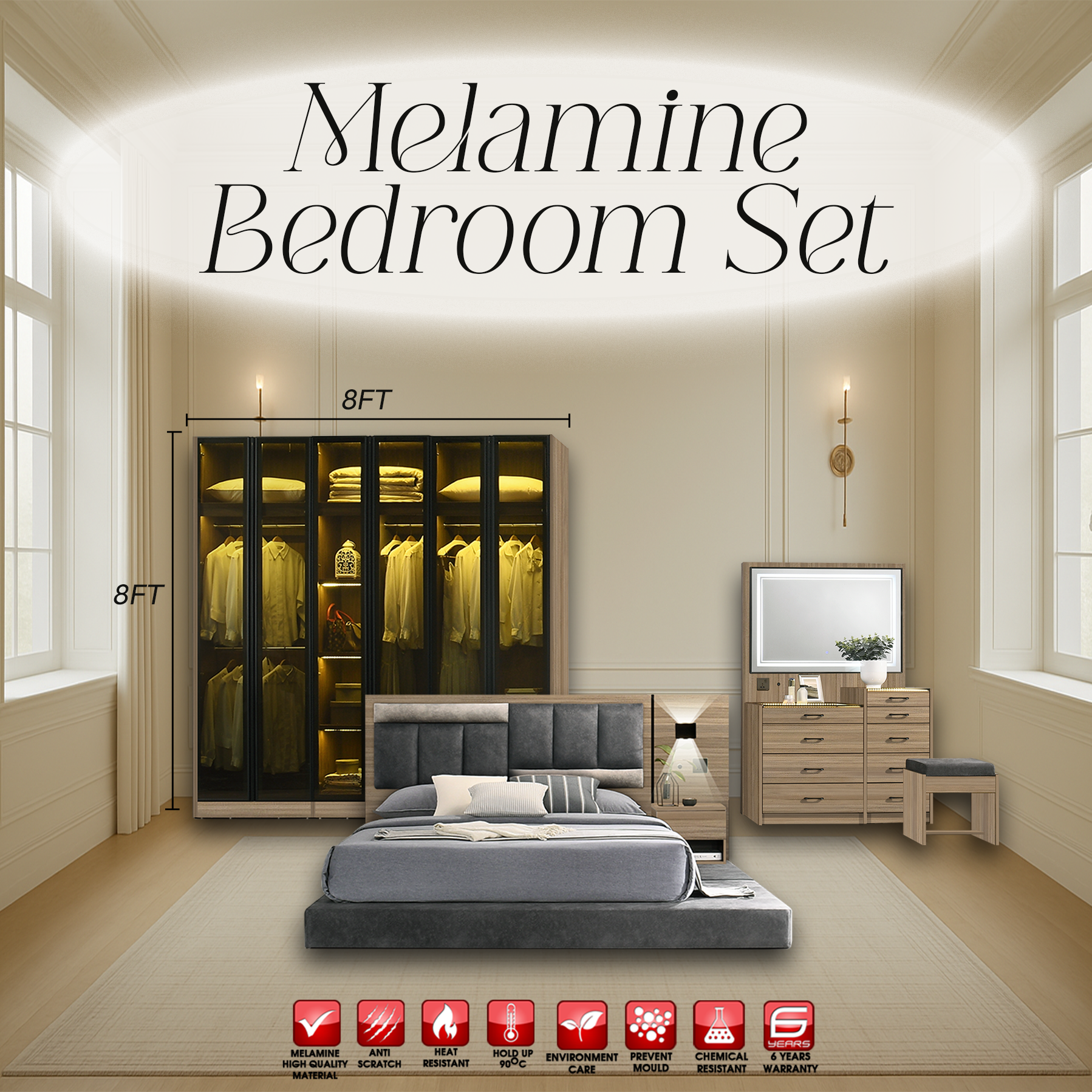 C7759 BEDROOM SET